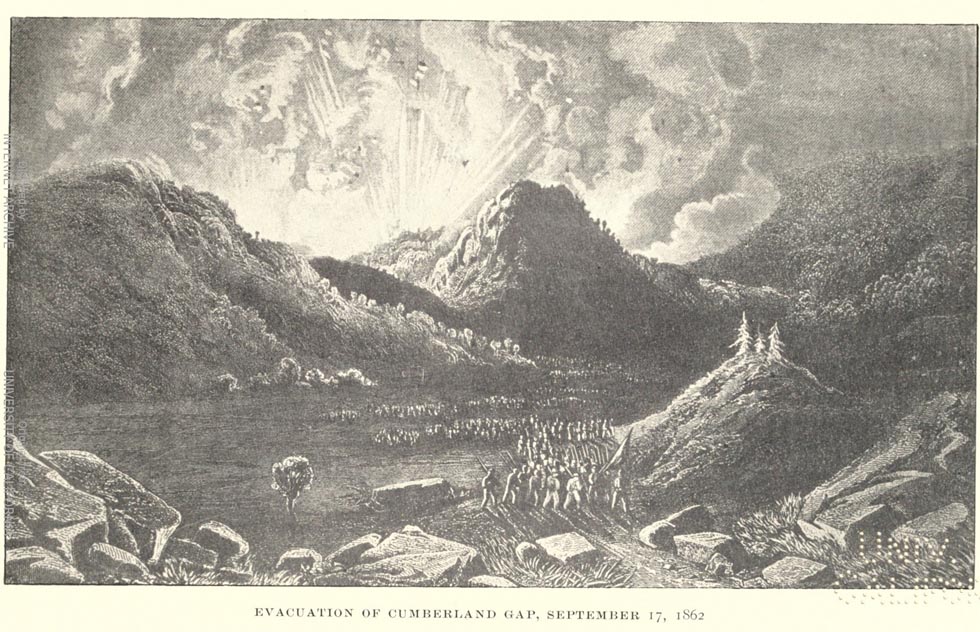 Evacuation of the Cumberland Gap 1862